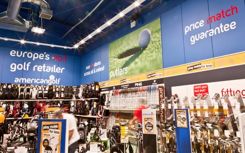 Customer navigation through departments