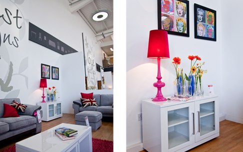 Inspirtaional roomset to inspire customers